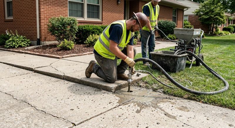 Concrete Mudjacking in Miami Dade County, FL