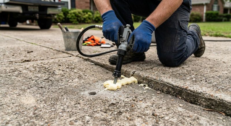 Driveway Slab Lifting in Denver, CO