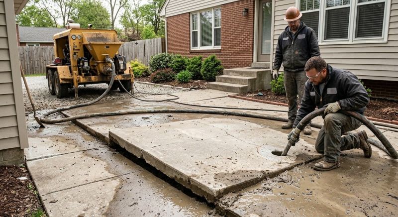 Concrete Floor Lifting in Des Moines, IA