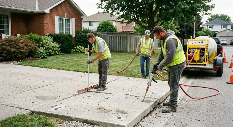 Concrete Leveling in Columbus, OH