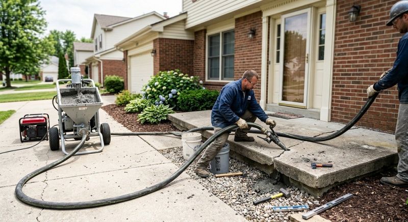 Concrete Lifting in Columbus, OH