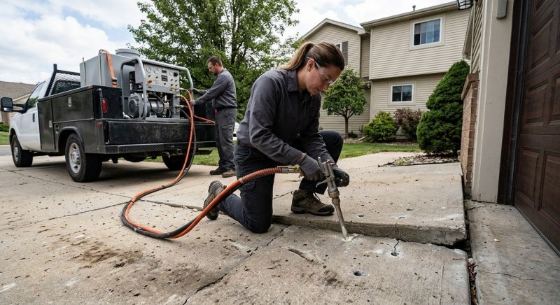 Concrete Poly Jacking in San Antonio, TX