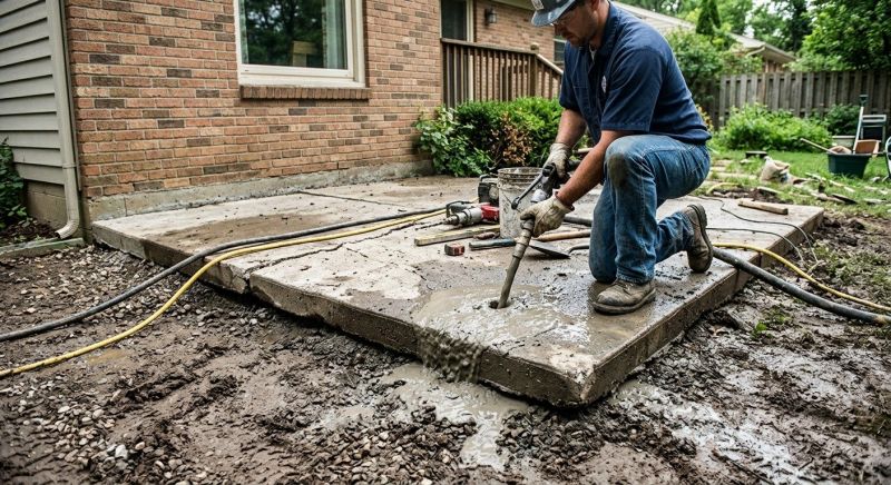 Concrete Raising in Columbus, OH