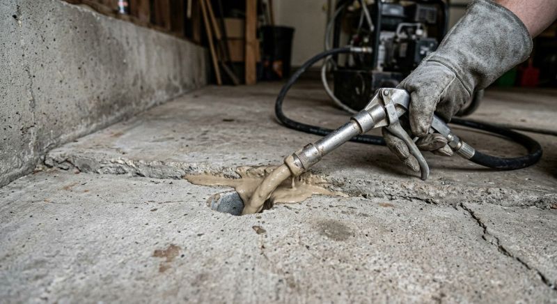 Concrete Settlement Repair in San Antonio, TX