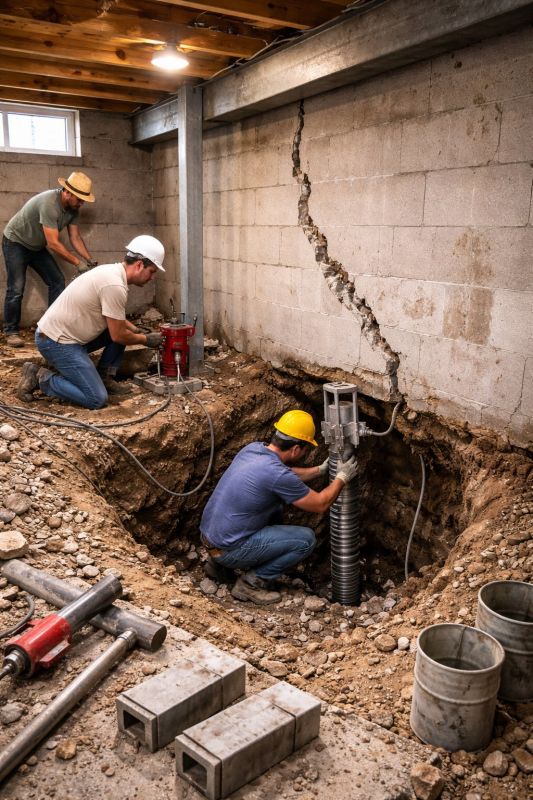 Foundation Pier Repair in Sarasota, FL