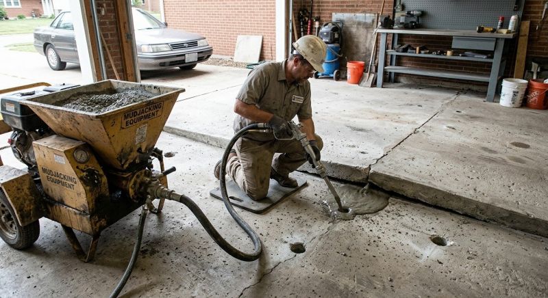 Garage Settling Repair in Denver, CO