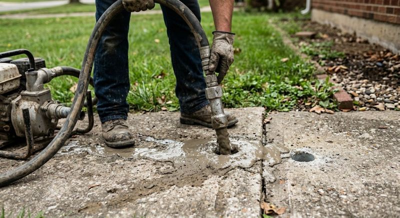 Mudjacking in San Antonio, TX