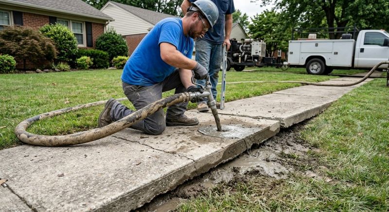Sidewalk Raising in San Antonio, TX