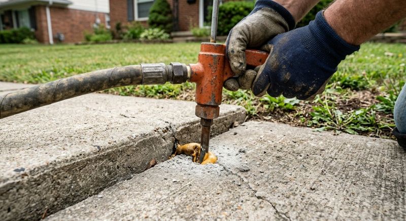Slab Jacking in Des Moines, IA