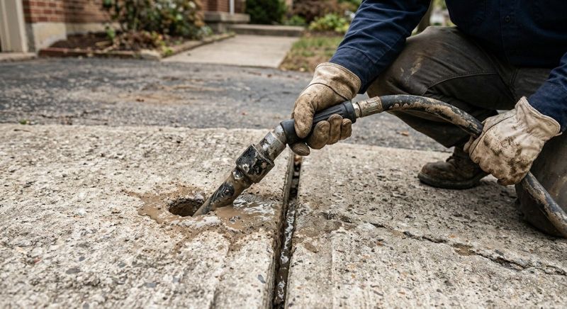 Sunken Driveway Lifting in Corpus Christi, TX