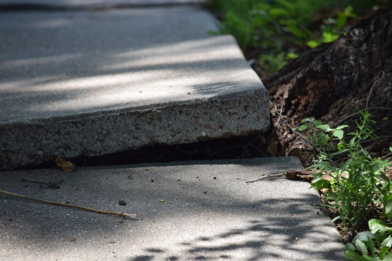 Sunken Sidewalk Repair in Corpus Christi, TX