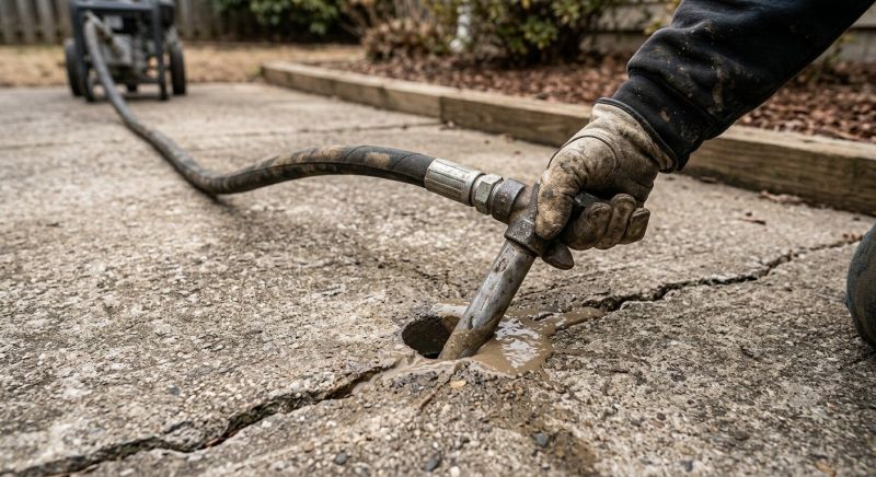 Sunken Slab Repair in Denver, CO