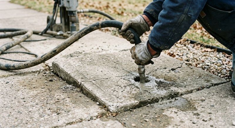 Uneven Pavement Repair in Des Moines, IA